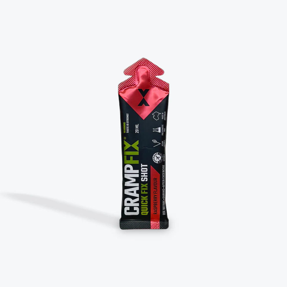 CRAMPFIX - QuickFix Shots - 20ml Single Serve - Raspberry