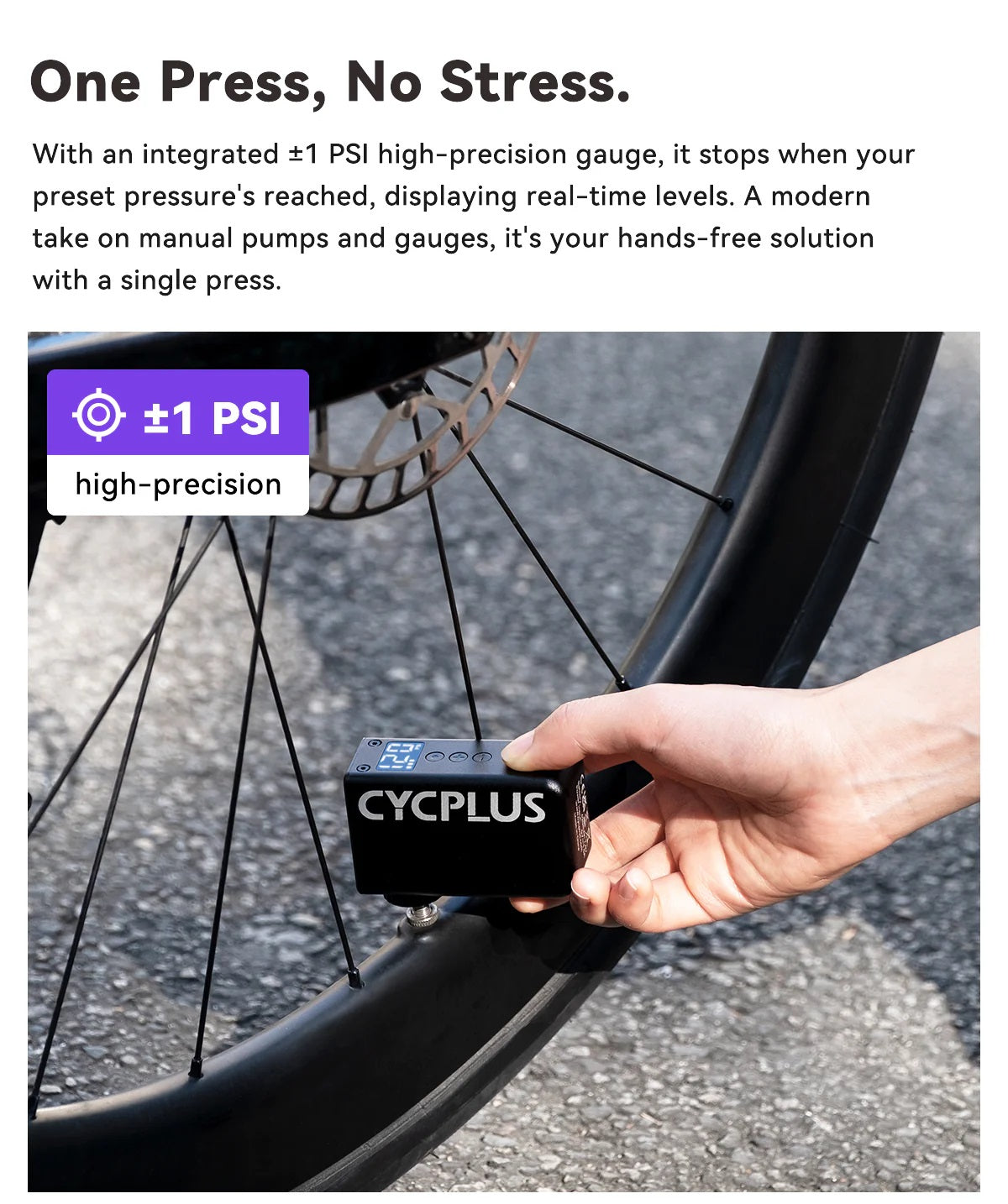 Cycplus AS2 PRO TINY E-PUMP