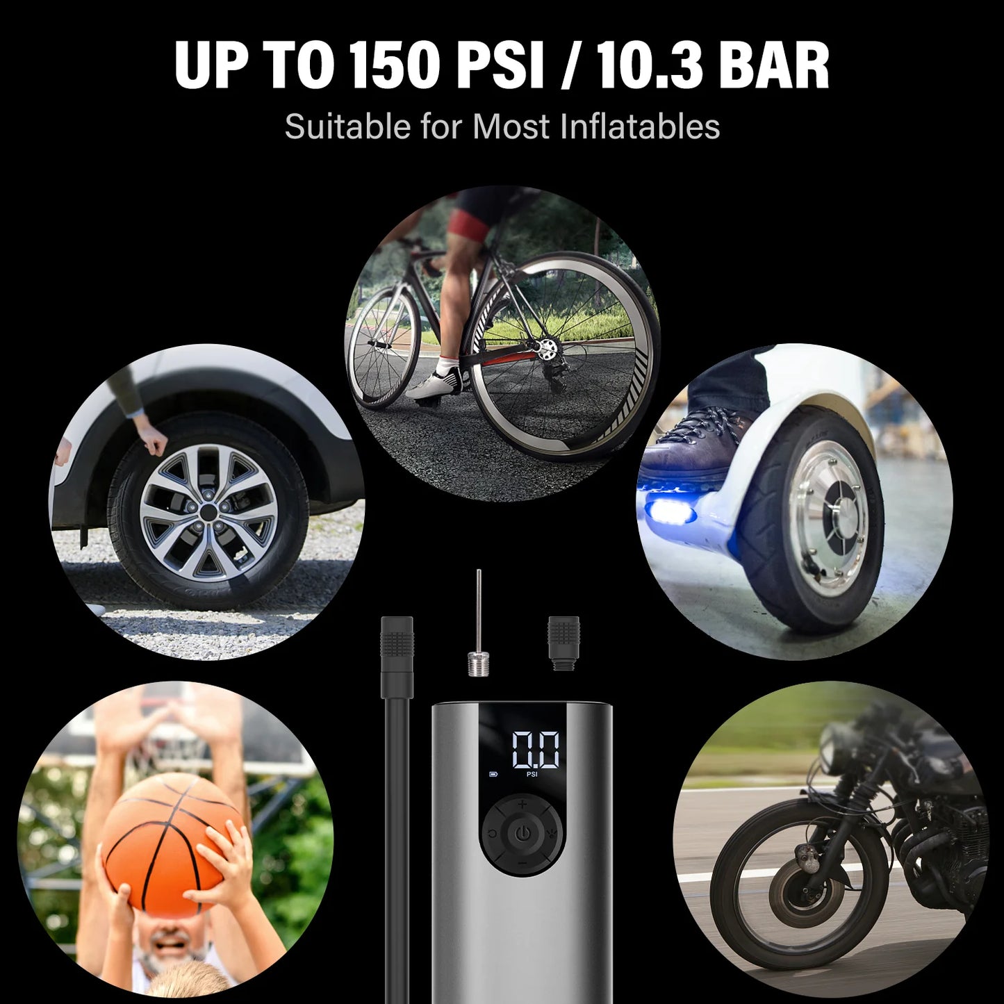 Cycplus Electric Air Pump A8