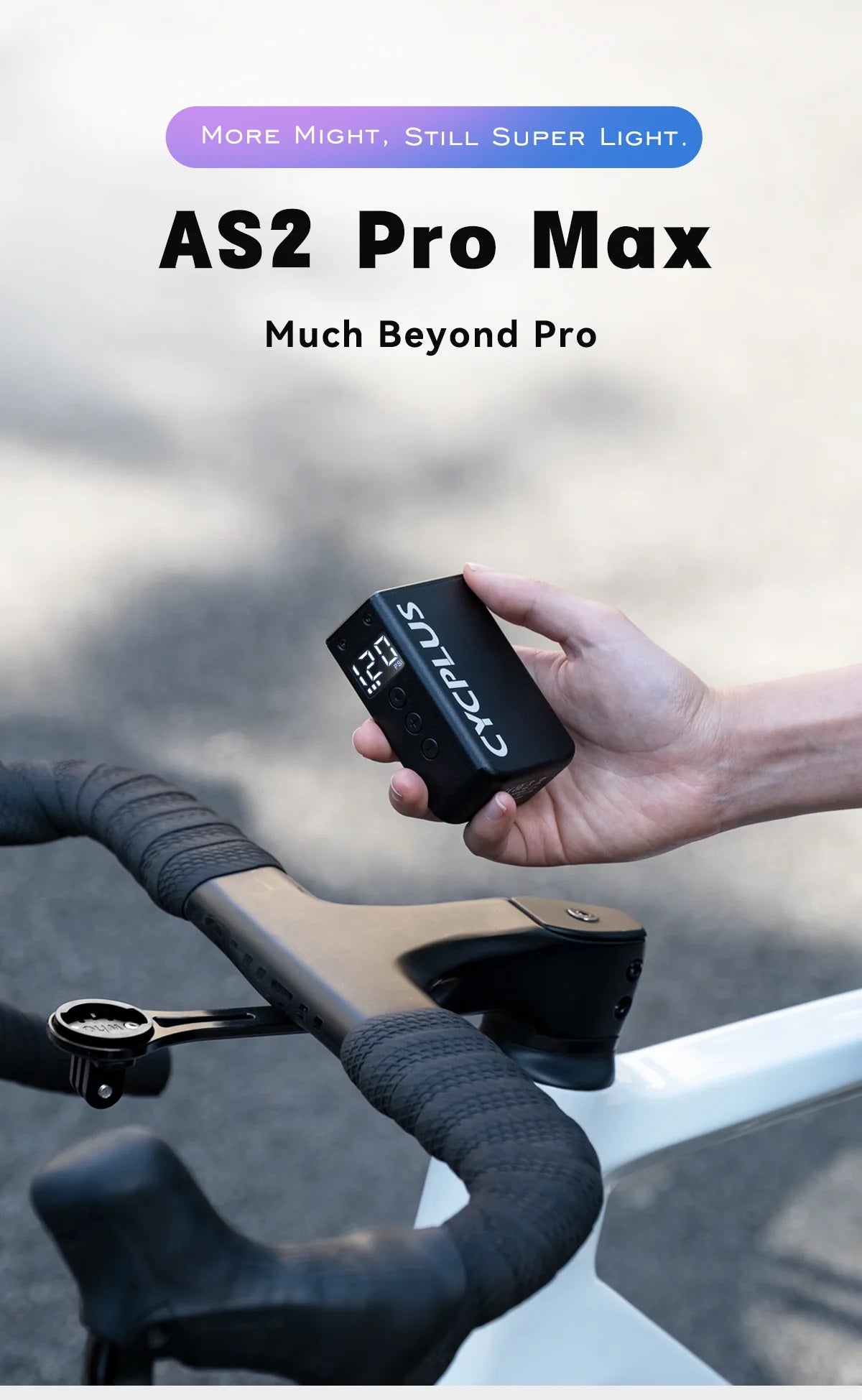 Cycplus AS2 Pro Max Tiny E-Pump