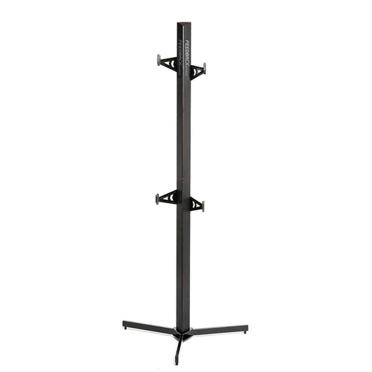 Feedback Sports Velo Cache 2-Bike Storage Stand, Black