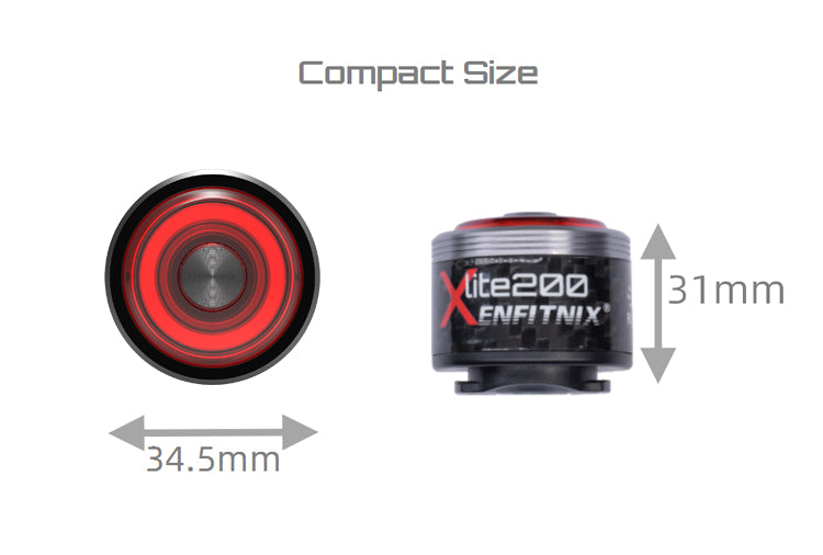 Enfitnix Xlite200 Smart Tail Light