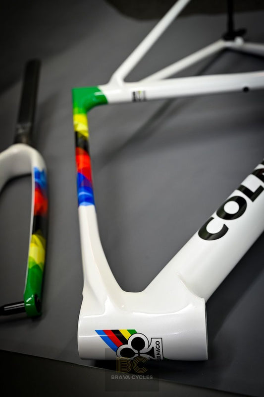Colnago V5Rs Frameset - World Champion White VRWC Size 485